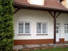 rekreačné stredisko stanové mestečko kemping celoročné vidiecke domy izby ubytovanie ubytovanie v Poľsku Baltské more Leba